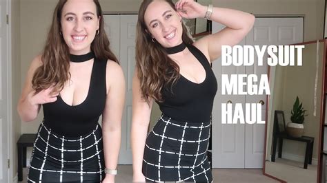 chloe bella|Bodysuit Try On Haul .